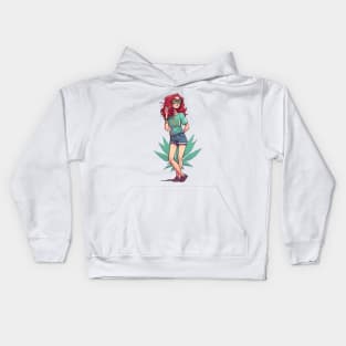 Canna Girl Kids Hoodie